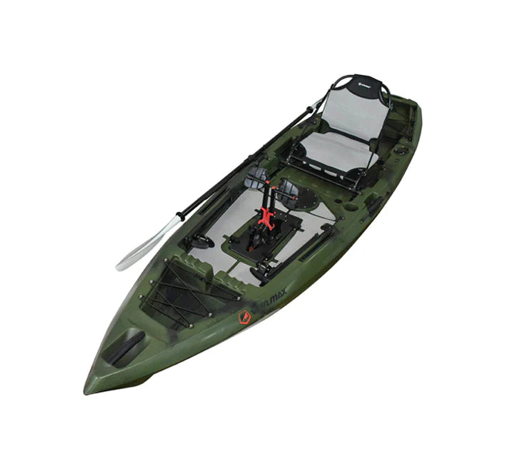 WIN.MAX Whale Family Two Person River Fishing Kayak with 2 Combi Paddles